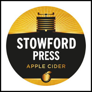 stowford press on draught at the hassocks pub